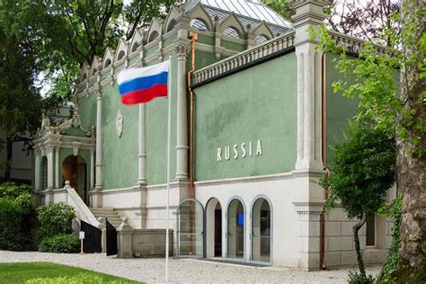 Announcement by La Biennale di Venezia on the Russian Pavilion at the.